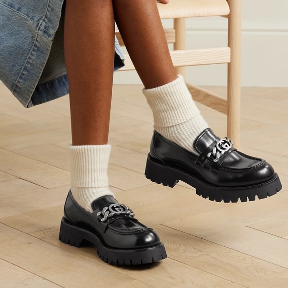 New Gucci Chunky Loafers Chained GG 39.5 MSRP $1190 - Picture 13 of 13